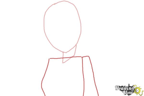 How to Draw Kaga from Kantai Collection - Step 2 How to Draw Kaga from Kantai Collection - Step 2
