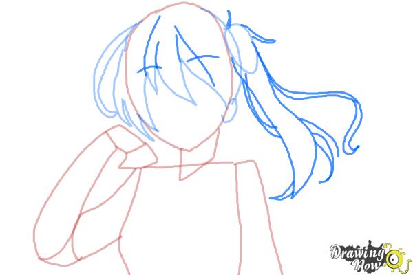How to Draw Kaga from Kantai Collection - Step 5 How to Draw Kaga from Kantai Collection - Step 5