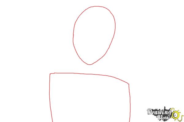 How to Draw Kanato Sakamaki Diabolik Lovers - Step 1 How to Draw Kanato Sakamaki Diabolik Lovers - Step 1