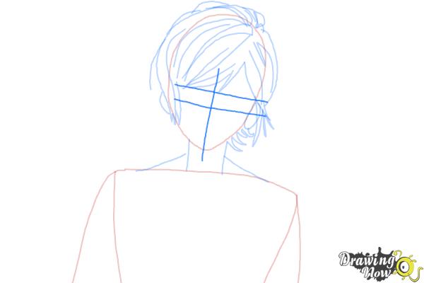 How to Draw Kanato Sakamaki Diabolik Lovers - Step 5 How to Draw Kanato Sakamaki Diabolik Lovers - Step 5