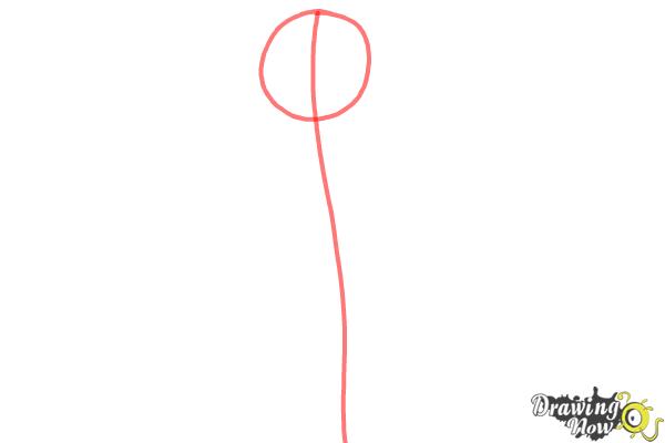 How to Draw Karin Uzumaki from Naruto Shippuden - Step 1 How to Draw Karin Uzumaki from Naruto Shippuden - Step 1