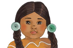 How to Draw Kaya, Doll from American Girl