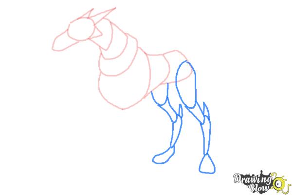 How to Draw Khyber'S Dog from Ben 10 Omniverse - Step 5 How to Draw Khyber'S Dog from Ben 10 Omniverse - Step 5
