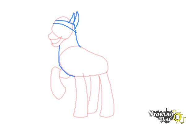 How to Draw King Sombra from My Little Pony Friendship Is Magic - Step 5 How to Draw King Sombra from My Little Pony Friendship Is Magic - Step 5