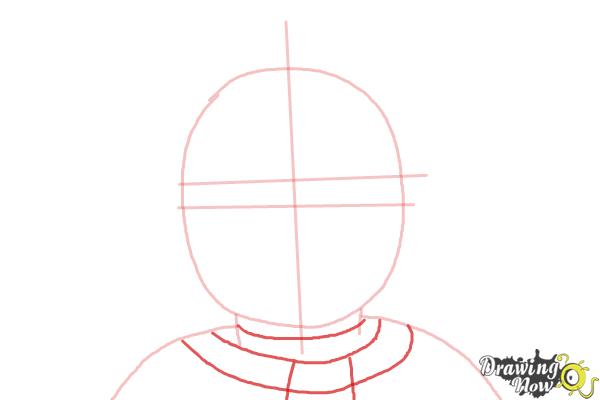 How to Draw Kit, Doll from American Girl - Step 4 How to Draw Kit, Doll from American Girl - Step 4