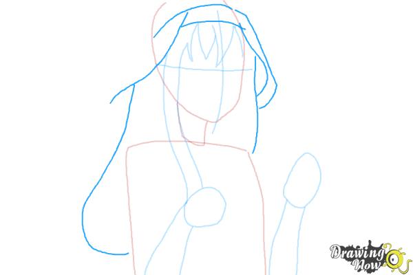 How to Draw Kongou from Kantai Collection - Step 5 How to Draw Kongou from Kantai Collection - Step 5