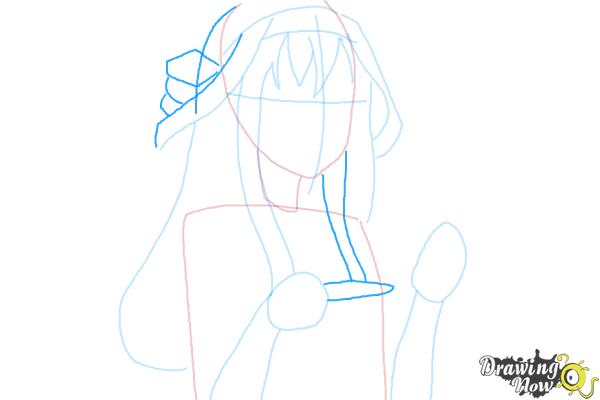 How to Draw Kongou from Kantai Collection - Step 6 How to Draw Kongou from Kantai Collection - Step 6