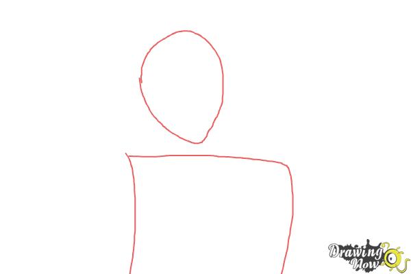 How to Draw Laito Sakamaki Diabolik Lovers - Step 1 How to Draw Laito Sakamaki Diabolik Lovers - Step 1
