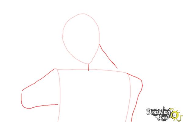 How to Draw Laito Sakamaki Diabolik Lovers - Step 2 How to Draw Laito Sakamaki Diabolik Lovers - Step 2