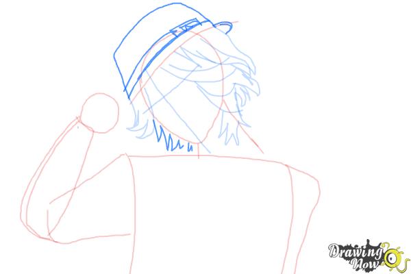 How to Draw Laito Sakamaki Diabolik Lovers - Step 5 How to Draw Laito Sakamaki Diabolik Lovers - Step 5