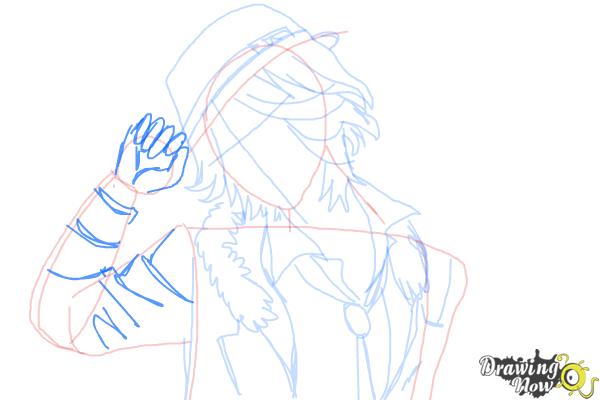 How to Draw Laito Sakamaki Diabolik Lovers - Step 8 How to Draw Laito Sakamaki Diabolik Lovers - Step 8