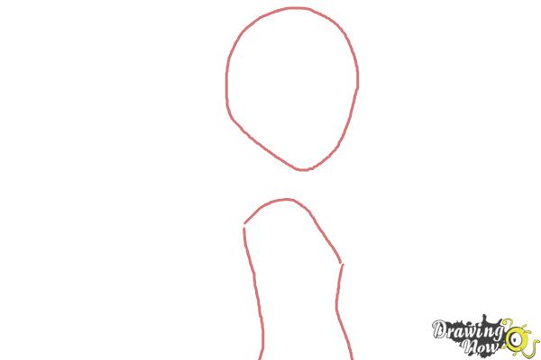 How to Draw Leopard, Doronjo from Yoru No Yatterman - Step 1 How to Draw Leopard, Doronjo from Yoru No Yatterman - Step 1