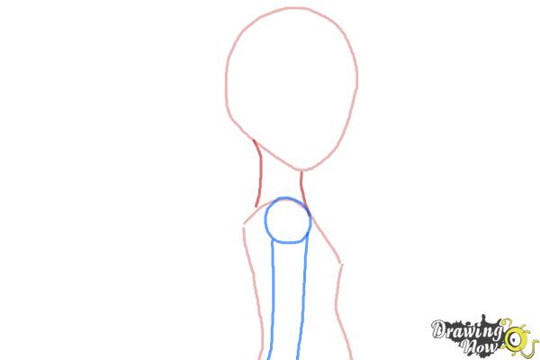 How to Draw Leopard, Doronjo from Yoru No Yatterman - Step 2 How to Draw Leopard, Doronjo from Yoru No Yatterman - Step 2