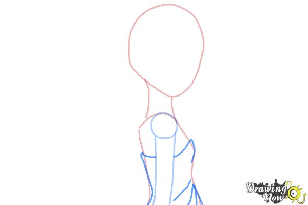 How to Draw Leopard, Doronjo from Yoru No Yatterman - Step 3 How to Draw Leopard, Doronjo from Yoru No Yatterman - Step 3