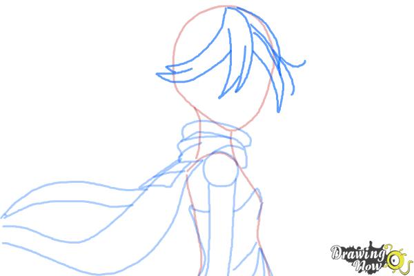 How to Draw Leopard, Doronjo from Yoru No Yatterman - Step 6 How to Draw Leopard, Doronjo from Yoru No Yatterman - Step 6