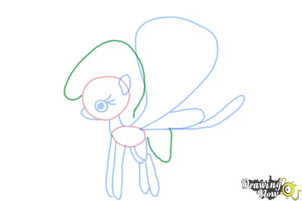How to Draw Lilac Breezie from My Little Pony Friendship is Magic - Step 7 How to Draw Lilac Breezie from My Little Pony Friendship is Magic - Step 7