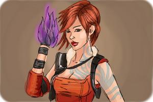How to Draw Lilith from Borderlands 2