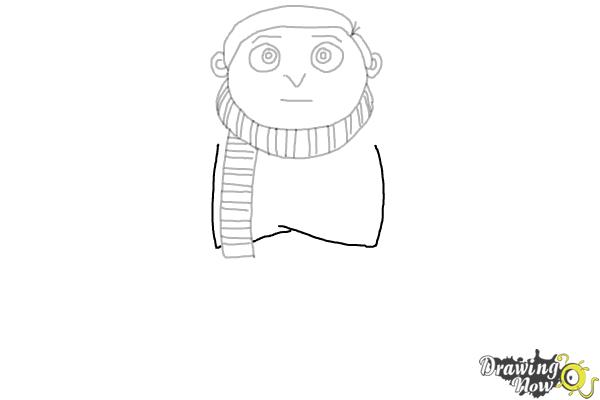 How to Draw Little Gru from Minions : Rise of Gru - Step 10 How to Draw Little Gru from Minions : Rise of Gru - Step 10
