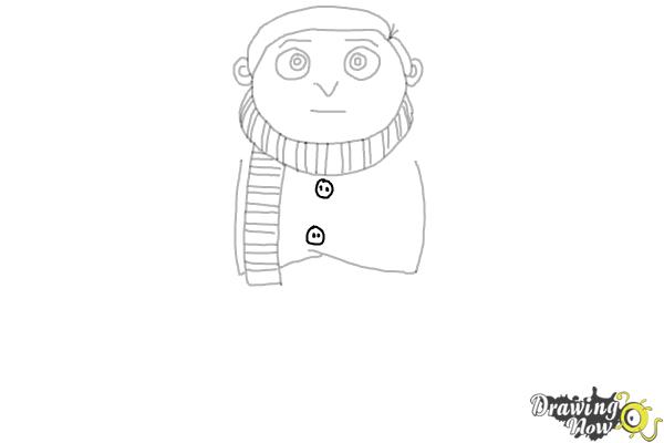 How to Draw Little Gru from Minions : Rise of Gru - Step 11 How to Draw Little Gru from Minions : Rise of Gru - Step 11
