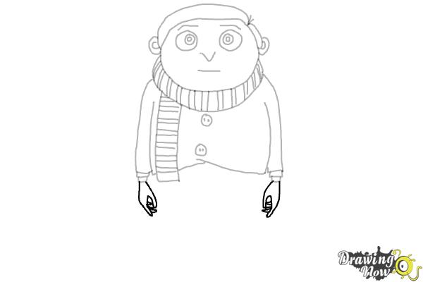 How to Draw Little Gru from Minions : Rise of Gru - Step 14 How to Draw Little Gru from Minions : Rise of Gru - Step 14
