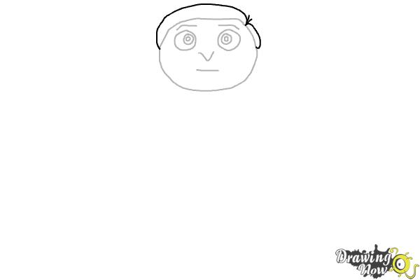 How to Draw Little Gru from Minions : Rise of Gru - Step 5 How to Draw Little Gru from Minions : Rise of Gru - Step 5