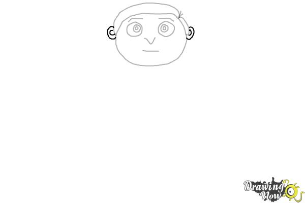 How to Draw Little Gru from Minions : Rise of Gru - Step 6 How to Draw Little Gru from Minions : Rise of Gru - Step 6