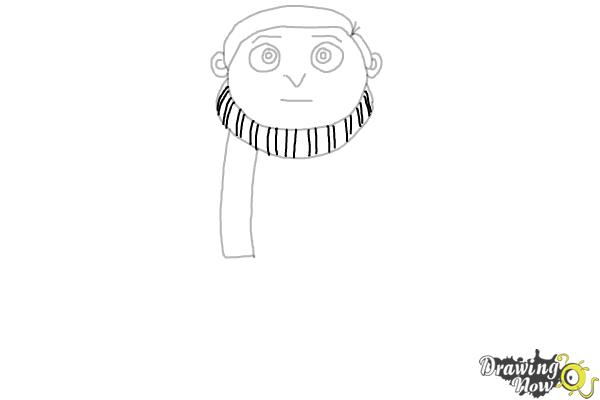 How to Draw Little Gru from Minions : Rise of Gru - Step 8 How to Draw Little Gru from Minions : Rise of Gru - Step 8