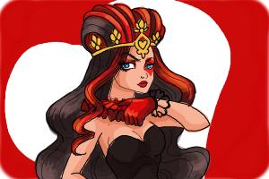 How to Draw Lizzie Hearts The Daughter Of The Queen Of Hearts from Ever After High