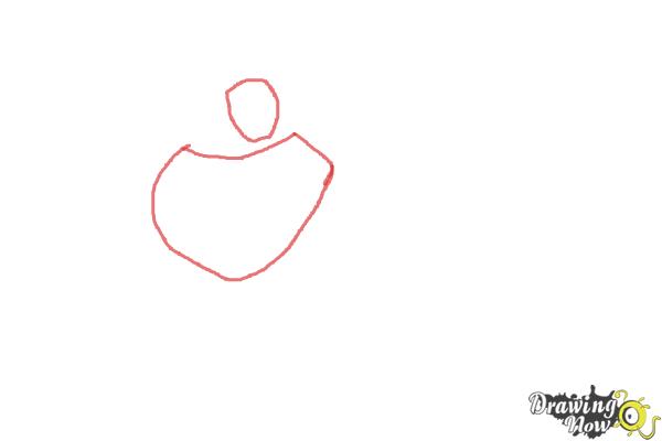 How to Draw Lodestar from Ben 10 Omniverse - Step 1 How to Draw Lodestar from Ben 10 Omniverse - Step 1