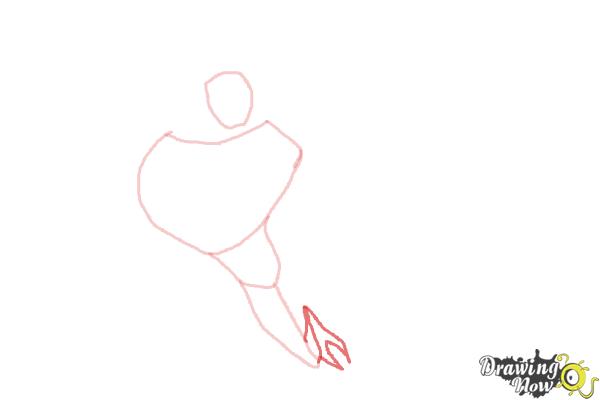 How to Draw Lodestar from Ben 10 Omniverse - Step 3 How to Draw Lodestar from Ben 10 Omniverse - Step 3