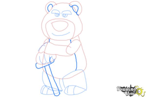 How to Draw Lotso, Disney Villain - Step 10 How to Draw Lotso, Disney Villain - Step 10