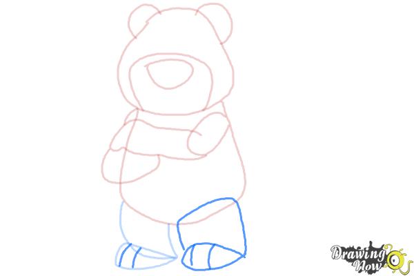 How to Draw Lotso, Disney Villain - Step 7 How to Draw Lotso, Disney Villain - Step 7