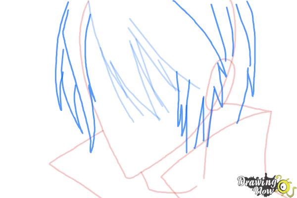 How to Draw Luze Crosszeria from Betrayal Knows My Name - Step 5