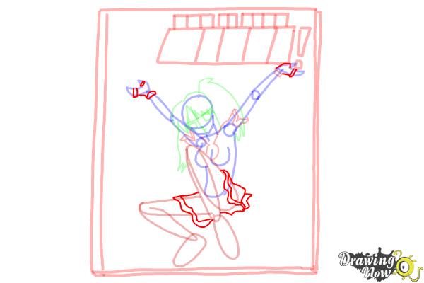 How to Draw Manga Books - Step 12 How to Draw Manga Books - Step 12