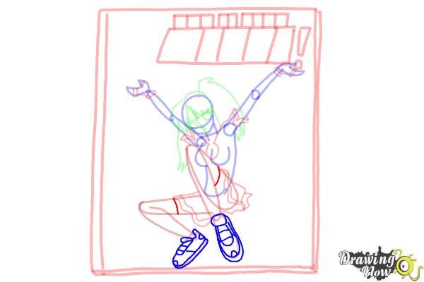 How to Draw Manga Books - Step 13 How to Draw Manga Books - Step 13