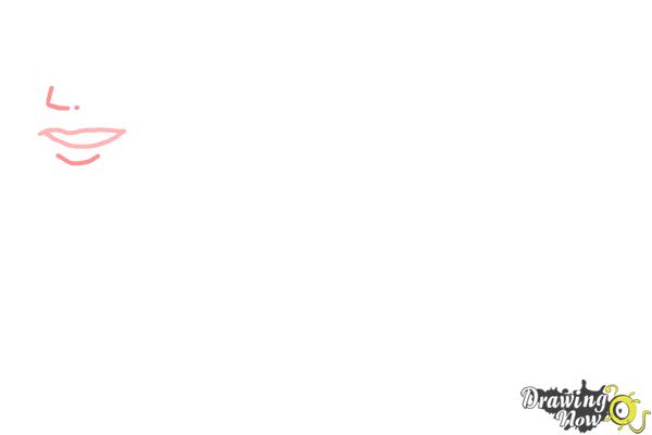 How to Draw Manga Mouths - Step 2 How to Draw Manga Mouths - Step 2