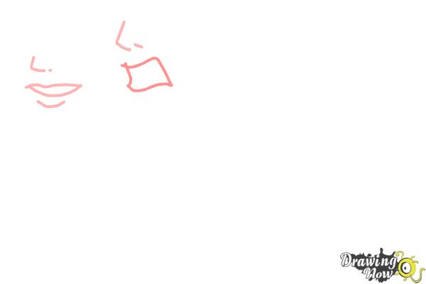 How to Draw Manga Mouths - Step 4 How to Draw Manga Mouths - Step 4