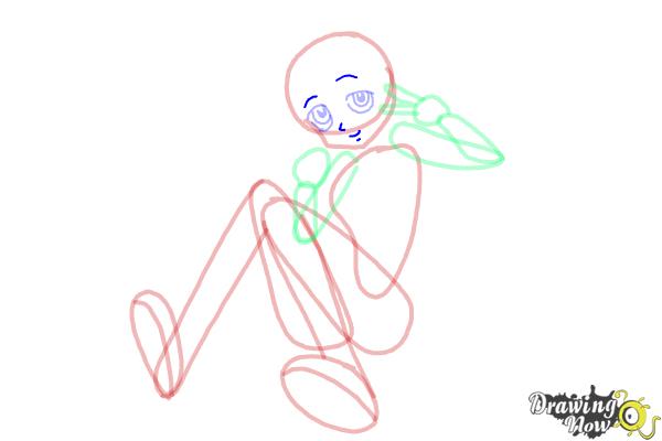 How to Draw Manga Step by Step - Step 14 How to Draw Manga Step by Step - Step 14