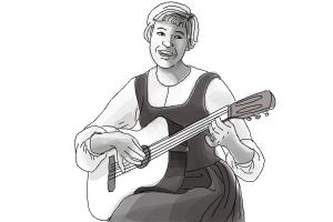 How to Draw Maria from The Sound Of Music