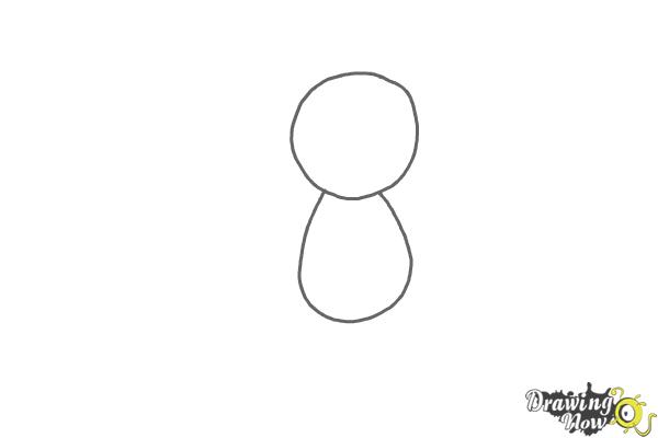 How to Draw Mario from The Super Mario Bros. Movie - Step 1 How to Draw Mario from The Super Mario Bros. Movie - Step 1