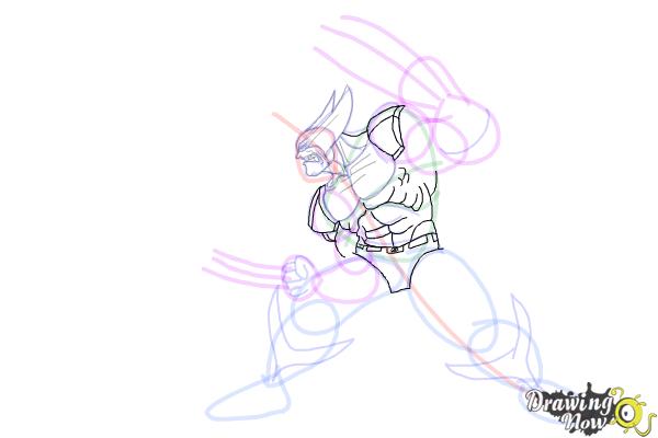 How to Draw Marvel Characters - Step 16