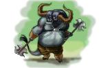 How to Draw Master Storming Ox from Kung Fu Panda