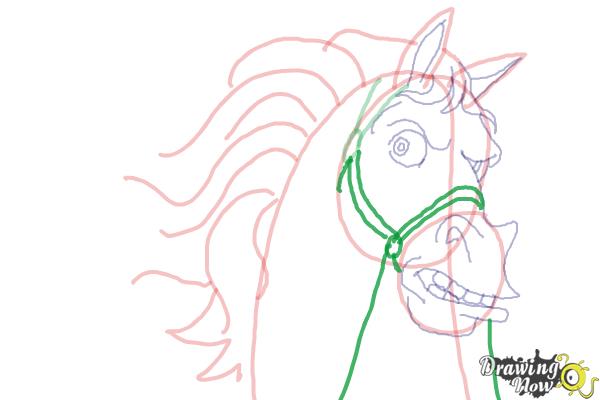 How to Draw Maximus from Tangled - Step 10 How to Draw Maximus from Tangled - Step 10
