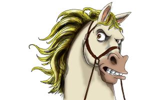 How to Draw Maximus from Tangled