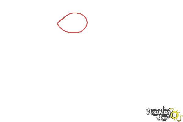 How to Draw Mega Ampharos - Step 1 How to Draw Mega Ampharos - Step 1
