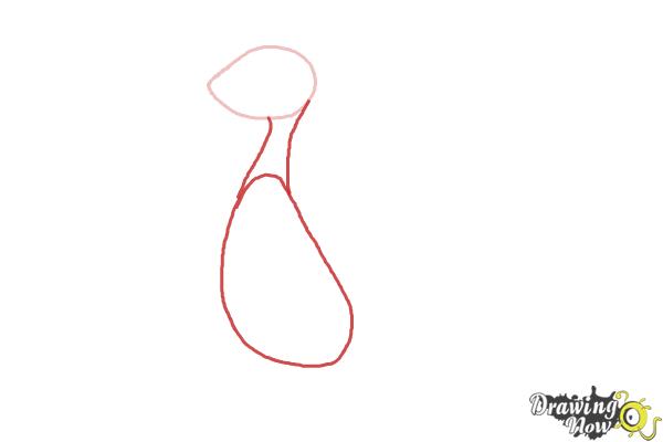 How to Draw Mega Ampharos - Step 2 How to Draw Mega Ampharos - Step 2