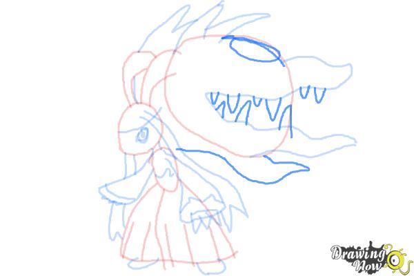 How to Draw Mega Mawile - Step 10 How to Draw Mega Mawile - Step 10