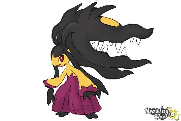 How to Draw Mega Mawile - Step 12 How to Draw Mega Mawile - Step 12