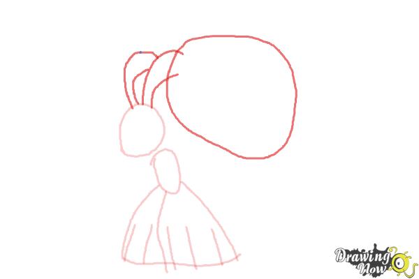 How to Draw Mega Mawile - Step 4 How to Draw Mega Mawile - Step 4