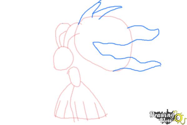How to Draw Mega Mawile - Step 5 How to Draw Mega Mawile - Step 5